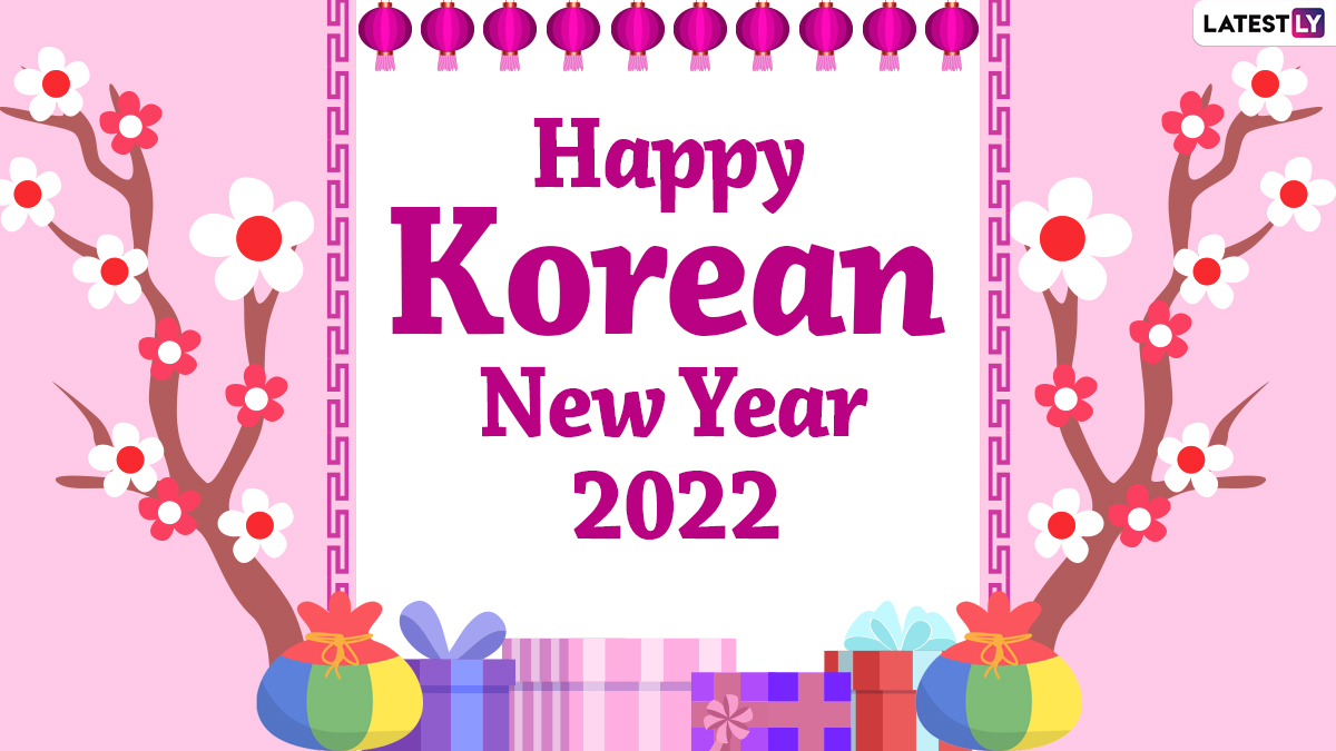 Korean New Year 2022 Wishes Festive Quotes Happy Seollal Messages For Whatsapp Hd Wallpaper With Greetings For The Lunar Year Latestly