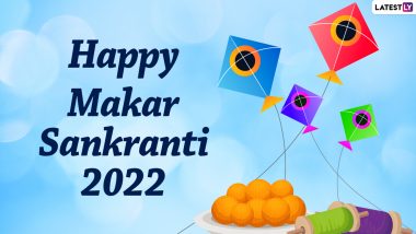 Happy Makar Sankranti 2022 Images & HD Wallpapers for Free Download Online: Send Greetings, Wishes, Quotes, WhatsApp Stickers, GIFs and Telegram Messages on January 14