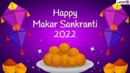 Latest Makar Sankranti 2022 Wishes: WhatsApp Status Video, Beautiful Greetings, HD Images, Facebook Messages, Quotes, Wallpapers & SMS Observe the Kite Festival
