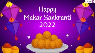 Latest Makar Sankranti 2022 Wishes: WhatsApp Status Video, Beautiful Greetings, HD Images, Facebook Messages, Quotes, Wallpapers & SMS Observe the Kite Festival