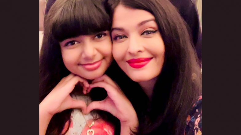 Aishwarya Rai Bachchan With Daughter Aaradhya Bachchan Wish Fans A Happy New Year! (View Pic)