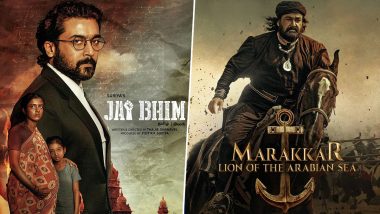 Oscars 2022: Suriya’s Jai Bhim and Mohanlal’s Marakkar Are Among 276 Films Shortlisted for 94th Academy Awards