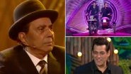 Bigg Boss 15: Salman Khan and Dharmendra Deol Recreate Iconic Bike Scene From Film Sholay During the Weekend Ka Vaar Episode (Watch Video)