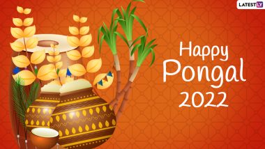 Pongal 2022 Greetings: HD Images with Wishes, Wallpapers With Festive Quotes, Facebook Status, And WhatsApp SMS to Celebrate the Multi-Day Hindu Harvest Festival of South India