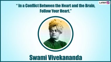 Swami Vivekananda Jayanti 2022 Wishes: Download National Youth Day Images, Inspiring Quotes, Greetings, WhatsApp Messages and Social Media Status With Beautiful Thoughts To Celebrate Yuva Diwas on January 12