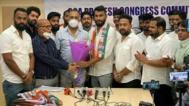 India News | Goa Polls: BJP Youth Leader Gajanan Tilve Joins Cong, Says Saffron Party Has No Principles