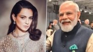 Kangana Ranaut Reacts to PM Narendra Modi&rsquo;s Security Breach, Says &lsquo;Punjab Is Becoming a Hub for Terrorist Activities&rsquo;