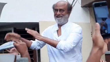 Rajinikanth Steps Out To Greet Fans On Pongal, Fans Of Thalaiva Go Berserk (Watch Viral Video)