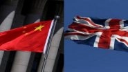 World News | Chinese Embassy Refutes Reports of Beijing's 'political Interference Activities' in British Parliament