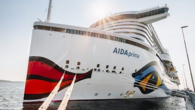 COVID-19 Outbreak: Aida Cruise Ship Carrying 4,000 People Held in Lisbon After Crew Members Get Infected