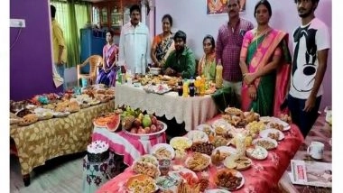 India News | Andhra Family Treats Future Son-in-law with 365 Different Types of Food