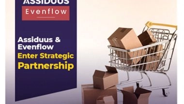 Business News | E-Commerce Accelerator Assiduus Global and E-commerce Roll-up Evenflow Announce Strategic Partnership