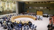 World News | UNSC to Convene Meeting on Afghanistan Today