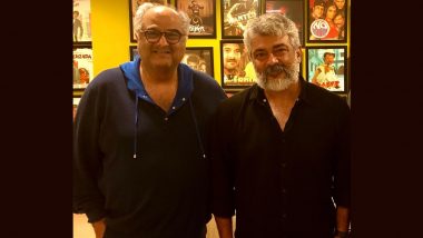 AK61: Pic Of Ajith Kumar With Boney Kapoor Takes Internet By Storm!