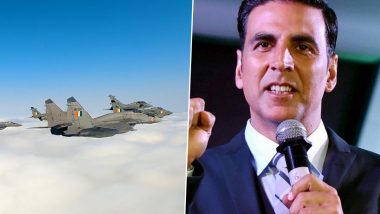 Republic Day 2022: Akshay Kumar Shares ‘Goosebumps Inducing’ Video of Indian Air Force to Celebrate the National Holiday