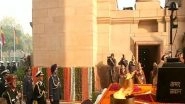 Republic Day 2022: Amar Jawan Jyoti Flame at India Gate to Be Merged with National War Memorial Flame Tomorrow