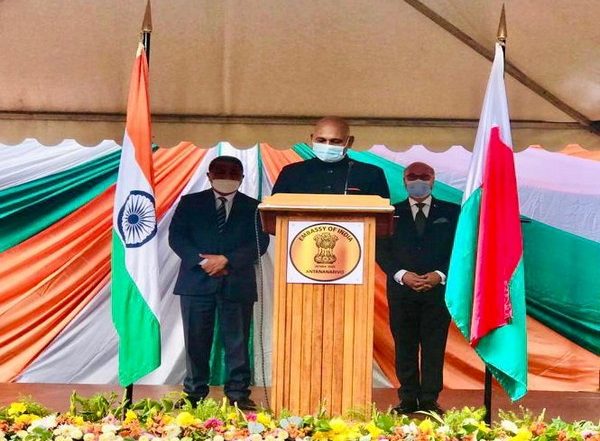 World News | Indian Embassy in Madagascar Celebrates 73rd Republic Day by Unfurling National Flag