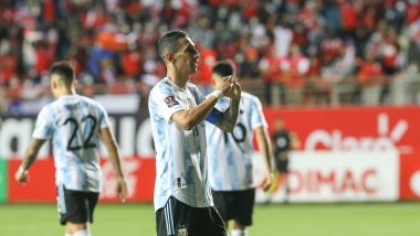 Chile vs Argentina Match Results, 2022 FIFA World Cup Qualifiers CONMEBOL: Angel di Maria & Lautaro Martinez Take Argentina to 2-1 Win 