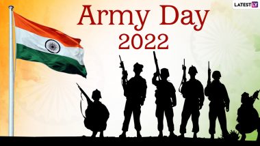 Army Day 2022 Wishes: HD Images With Quotes on Patriotism, WhatsApp SMS, Facebook Status and Greetings To Pay Tribute To The Fearless Soldiers of India