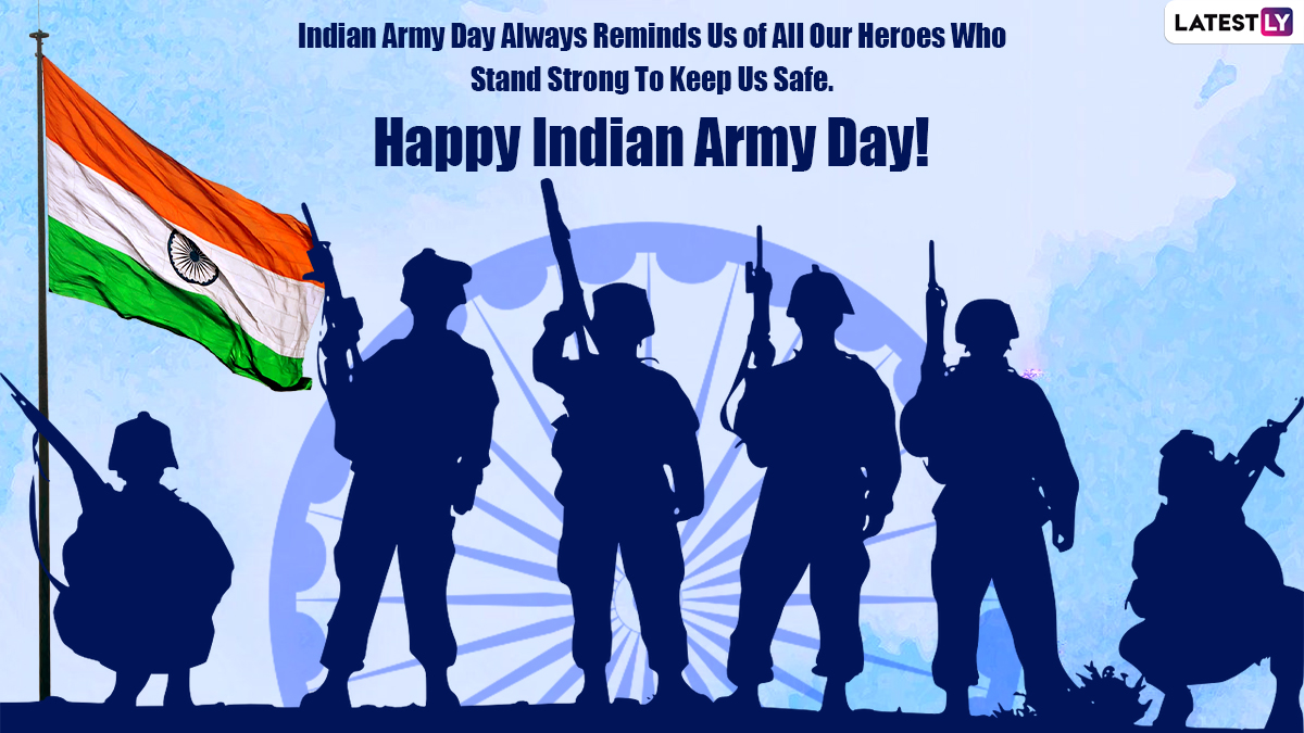 Indian Army Day 2022 Wishes & HD Images for Free Download Online ...