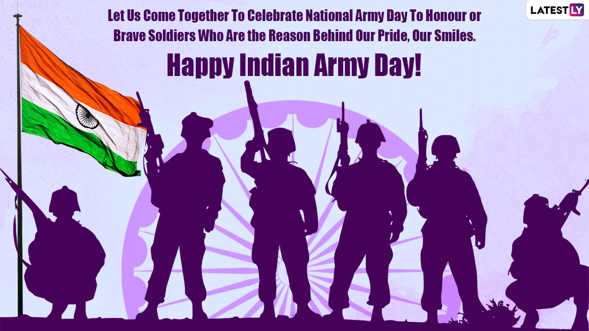 Happy Indian Army Day 2022 Images & Sena Diwas HD Wallpapers for ...