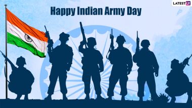 Indian Army Day 2022 Wishes & HD Images for Free Download Online: Patriotic Quotes, Positive WhatsApp Messages, Greetings, SMS and Wallpapers To Celebrate 74th Army Day in India