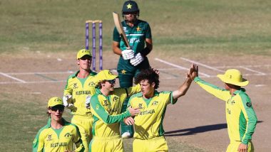 AUS vs PAK, ICC U19 World Cup 2022 Match Result: Australia Outclass Pakistan to Reach Super League Semi-Final