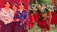 BTS&rsquo; Jimin, V and Jungkook Dance to Rashmika Mandanna&rsquo;s Saami Saami From Pushpa; Video Goes Viral!