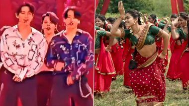 BTS’ Jimin, V and Jungkook Dance to Rashmika Mandanna’s Saami Saami From Pushpa; Video Goes Viral!
