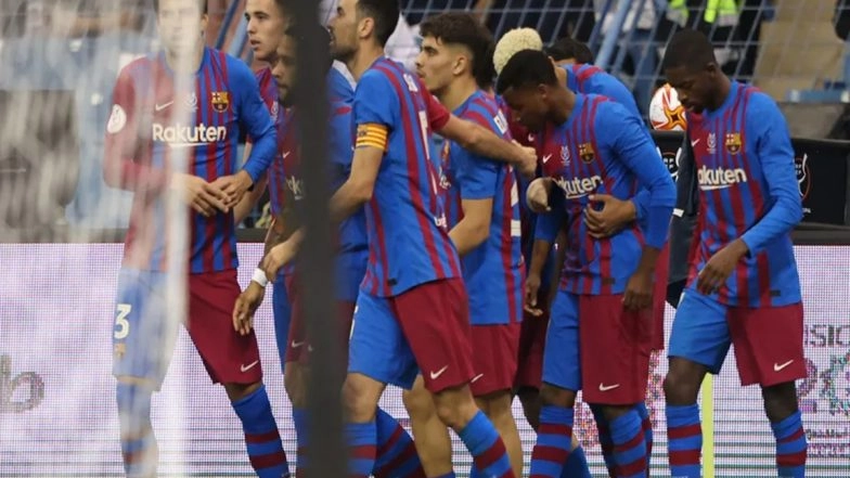 Gerard Pique 'Proud' of Barcelona Despite El Clasico Loss Against Real Madrid in Spanish Super Cup 2021-22, Says 'We Are Closer to Winning' 