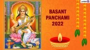 When Is Basant Panchami 2022? Know Date, Shubh Muhurat, Significance and Celebrations Surrounding Saraswati Puja