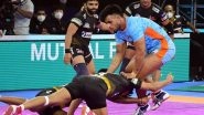Sports News | PKL: Maninder Singh Super 10 Helps Bengal Warriors Overcome Telugu Titans