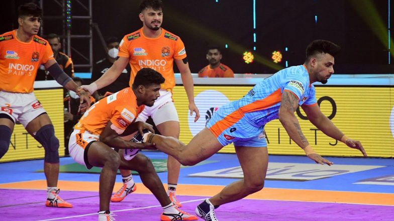 U Mumba vs Bengal Warriors, PKL 2021–22 Live Streaming Online on Disney+ Hotstar: Watch Free Telecast of Pro Kabaddi League Season 8 on TV and Online