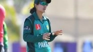 Sports News | ICC Women's WC: Bismah Maroof to Lead Pakistan