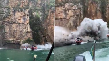 Brazil: 6 Killed, 30 Injured After Major Cliff Wall Collapses on Tourist Boats in Furnas Lake