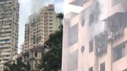 Mumbai Fire Update: Two People Died as a Major Broke Out at 20-Storey Kamala Building Near Bhatia Hospital in Tardeo