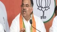 India News | TRS Govt Misused Law in Telangana: BJP's Tarun Chugh over Bandi Sanjay's Arrest