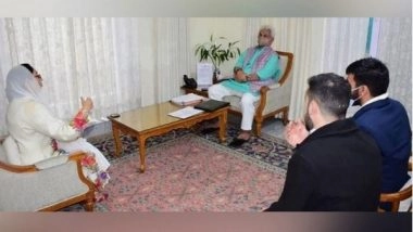 Business News | Chairperson, Waqf Development Committee with CEO, Nizamia Education Group Calls on Lt Governor