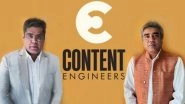 Business News | Saurabh Varma and Utpal Acharya Join Hands to Launch CONTENT ENGINEERS, a New Age Film & Digital Studio