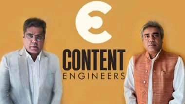 Business News | Saurabh Varma and Utpal Acharya Join Hands to Launch CONTENT ENGINEERS, a New Age Film & Digital Studio