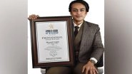 Business News | Mayank Gupta Sets World Record for Longest Counselling