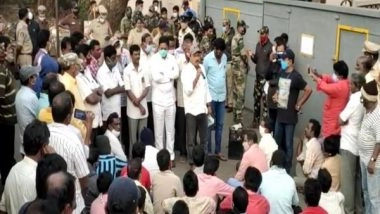 India News | Hundreds of Workers Protest Against Closure of Sri Krishna Mill in West Godawari