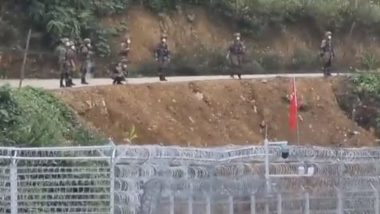 Chinese Soldiers Threw Stones at Vietnamese at Border Fence in Ha Giang Province