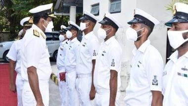 India News | Flag Officer Commanding-in-Chief Naval Command Visits Lakshwadeep Islands