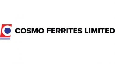 Business News | Cosmo Ferrites Q3 Net Revenue Rises 82 Pc to Rs 34.75 Crore