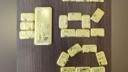 India News | DRI Sleuths Arrest One at Raipur Railway Station with 3.33 Kg Smuggled Gold