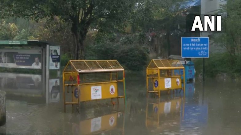 Delhi Rains: Rain, Thunderstorm Lash National Capital Again; Hailstorm in Parts of Gurugram