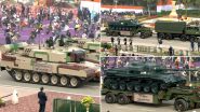 Republic Day Parade 2022: Detachments of Centurion Tank, PT-76, MBT Arjun MK-I, and APC Topaz Participate In January 26 R-Day Parade (View Pics)