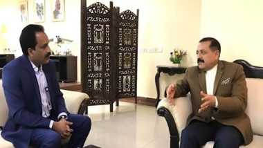 Dr S Somanath, New Chairman of ISRO Calls on Union Minister Dr Jitendra Singh to Discusses Status of Gaganyaan and Other Future Space Missions