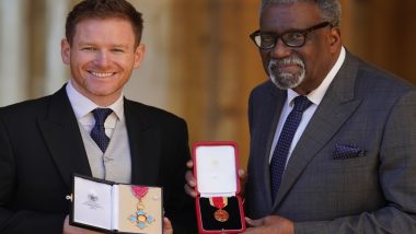 Eoin Morgan & Clive Lloyd Honoured At Windsor Castle, World Cup Winning Captains Receive Knighthood